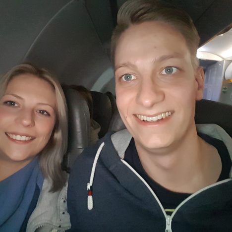 Ankunft und Linksverkehr