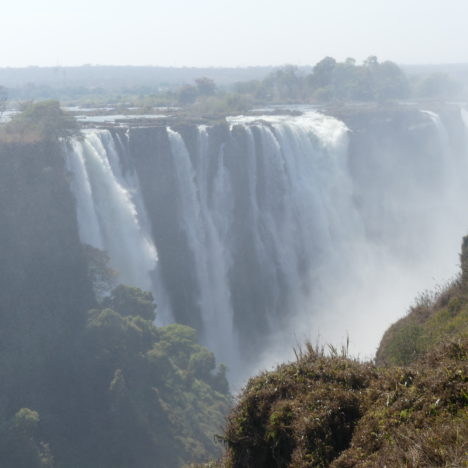 Großeinkauf auf dem Weg nach Kasane